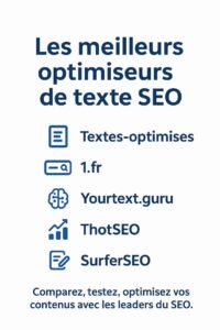 Liste des meilleurs optimiseurs de texte SEO
