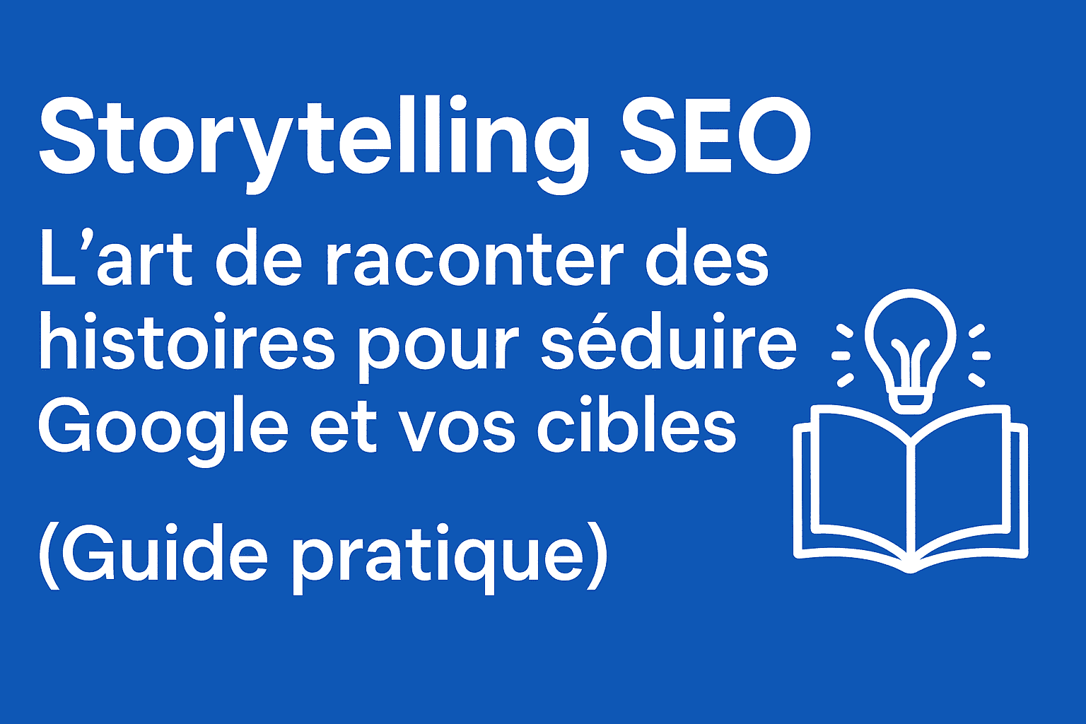 Bannière de l'article de blog sur le storytelling SEO